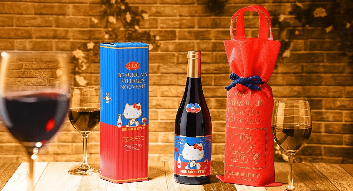 可愛らしくも気品あるラスト ヴィンテージ 盛田甲州ワイナリー ハローキティ ニコニコニュース