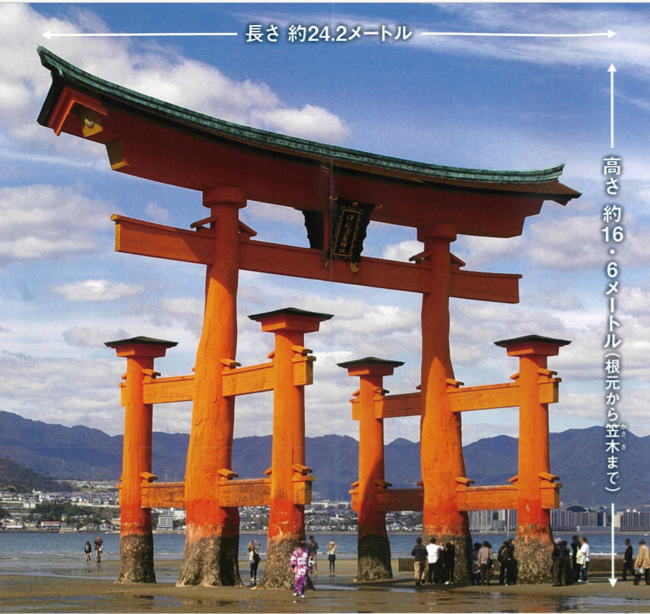 厳島神社 大鳥居クイズ を県立広島大学の学生が作成 ニコニコニュース