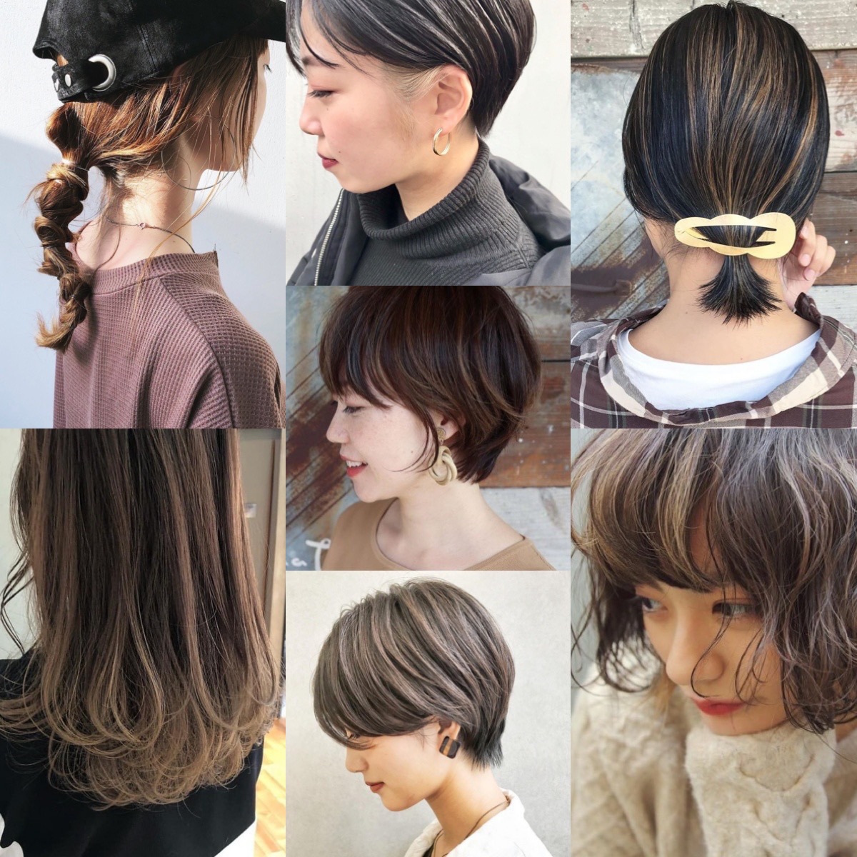 ビジネスok ハイライト ローライト おしゃれヘア集 アレンジまで ニコニコニュース