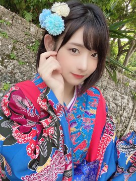 似合う ババババンビ 水湊みおの美しい琉装ショットに歓喜の声 やば 綺麗すぎる めっちゃ似合ってる ニコニコニュース