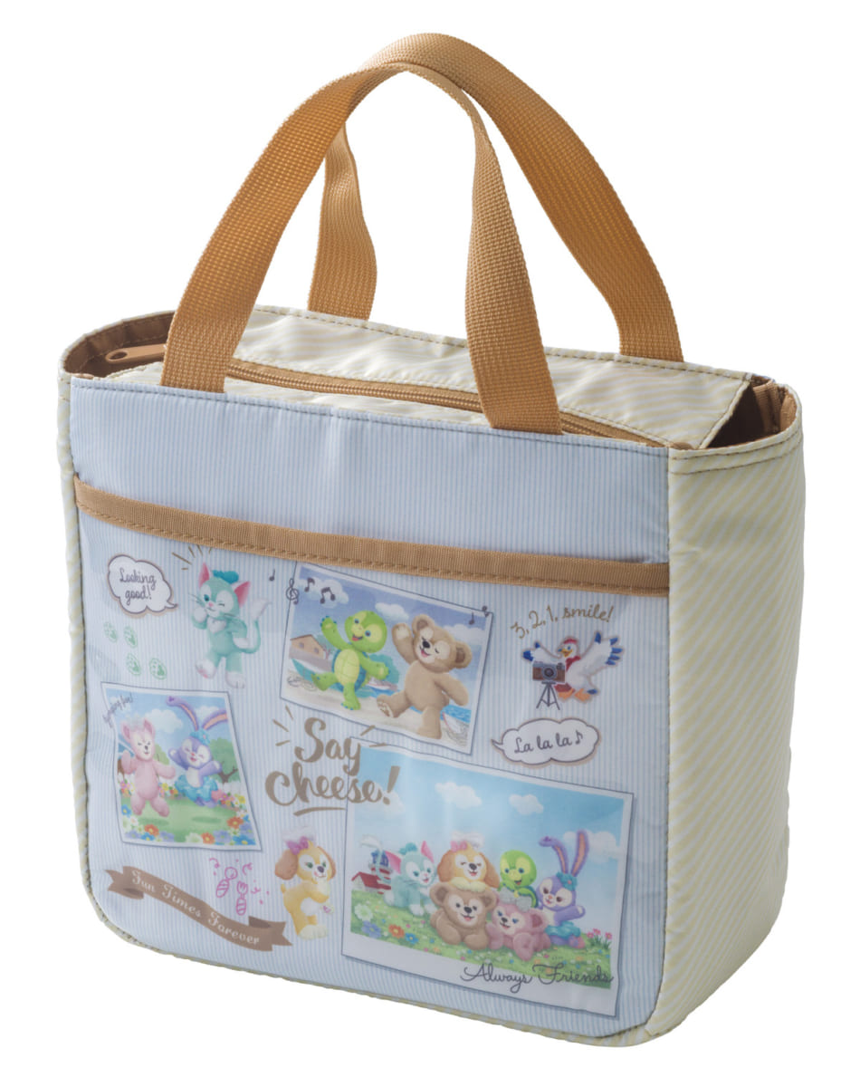 スクエア型のスーベニアランチケース 東京ディズニーシー ダッフィー フレンズのsay Cheese メニュー ニコニコニュース