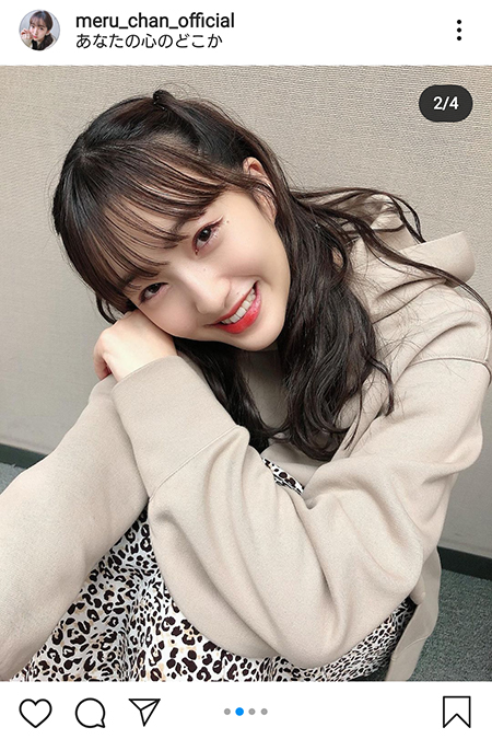 田島芽瑠 巻き髪ハーフツインに キュン 天使 ニコニコニュース