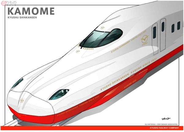 長崎行きの九州新幹線西九州ルート 列車名は かもめ に決定 車両はn700s ニコニコニュース