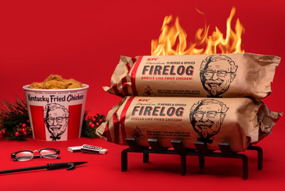 ああ幻想のフライドチキン Kfcが燃やすとフライドチキンの香りが広がる薪を今年も販売 アメリカ ニコニコニュース