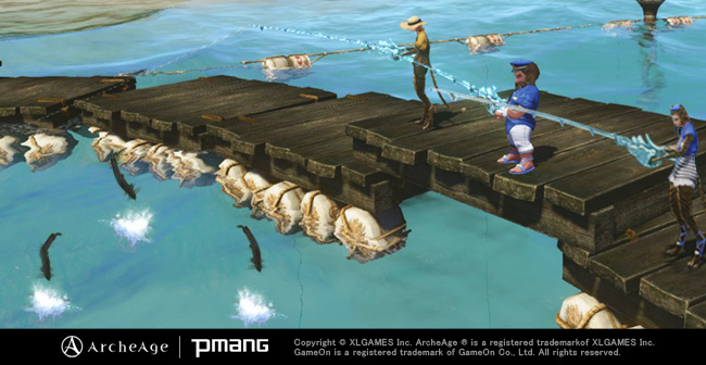 超大型mmorpg Archeage アーキエイジ アロワナ釣りが楽しめる新アトラクションが ヤタフェピランド に登 ニコニコニュース