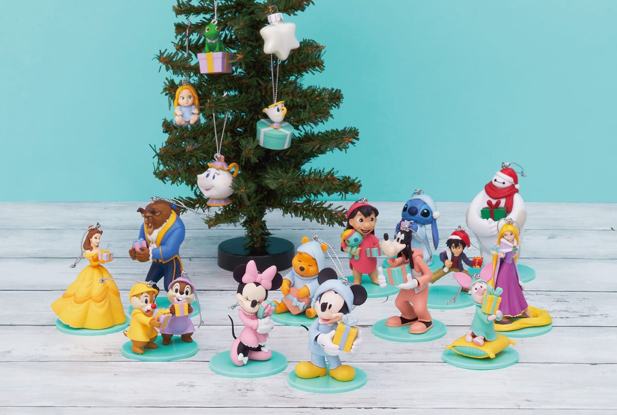 赤ちゃんラプンツェルやベイマックスも登場 Happyくじ Disneyクリスマスオーナメント ニコニコニュース