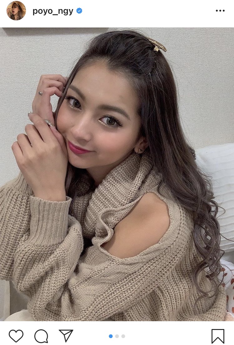 ゆきぽよ 大人ギャル なヘアカラーに ギャンかわ 落ち着いた色が素敵 と注目集まる ニコニコニュース