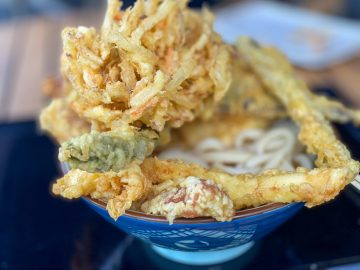 丸亀製麺で最高の贅沢 かけうどん に天ぷら全種類をのせてみた ニコニコニュース