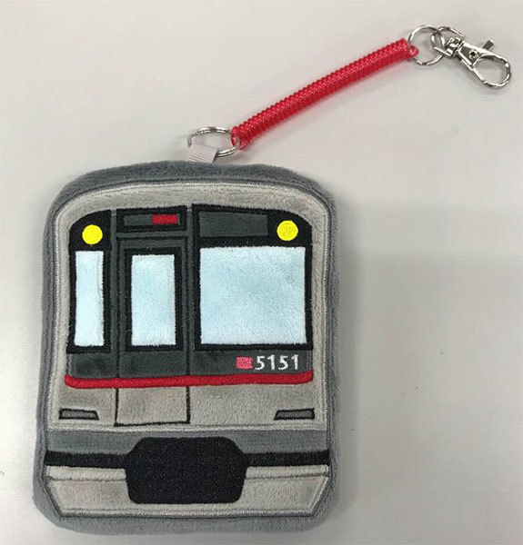 東急線のるるんと5000系が アップリケパスケース に 駅売店やネット通販に登場 ニコニコニュース