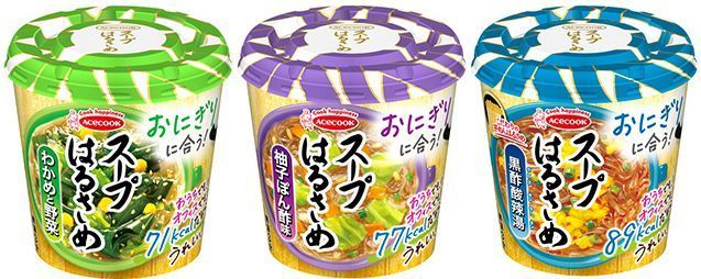 エースコック「スープはるさめ」一部休売、注文急増で供給確保できず、わかめと野菜・柚子ぽん酢味・黒酢酸辣湯の3品 | ニコニコニュース