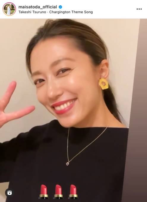 里田まい メイク後 な顔アップの公開にファン反響 肌も髪もツヤツヤ どんどんキレイになる ニコニコニュース