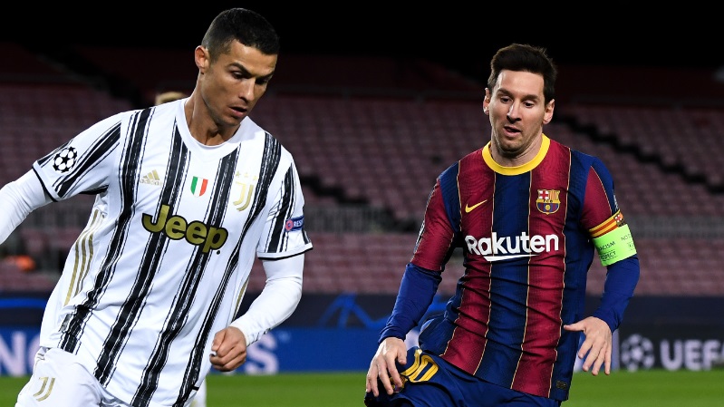 メッシがロナウドを餌食にした 鬼テク Cl公式が紹介しちゃう ニコニコニュース