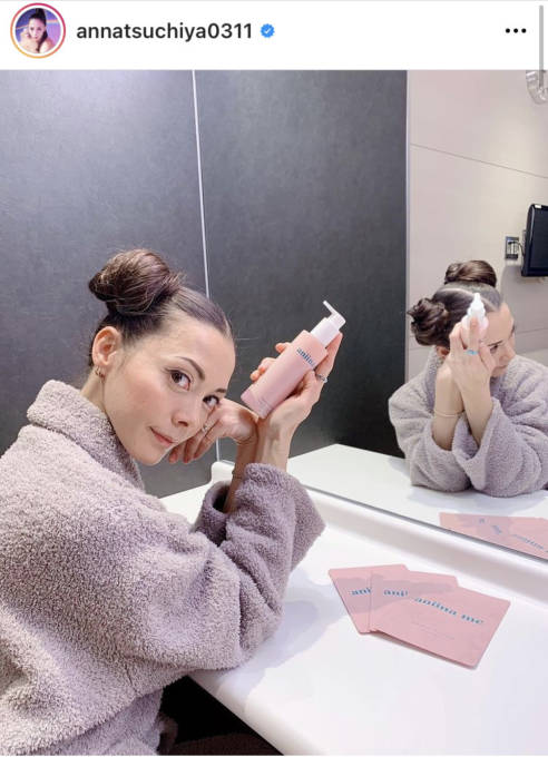 土屋アンナ 娘2人との 寝る前ルーティン 公開に反響 愛情たっぷり 良いママ ニコニコニュース