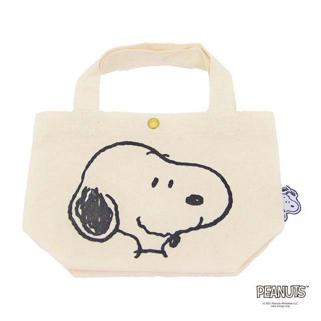 ひょっこりスヌーピー が可愛すぎ Peanuts ランチ トートバッグ5種登場 ニコニコニュース