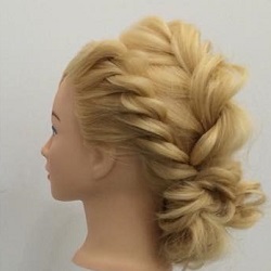 髪が長い方必見 地毛だけで ゴージャスなパーティーアレンジに ニコニコニュース