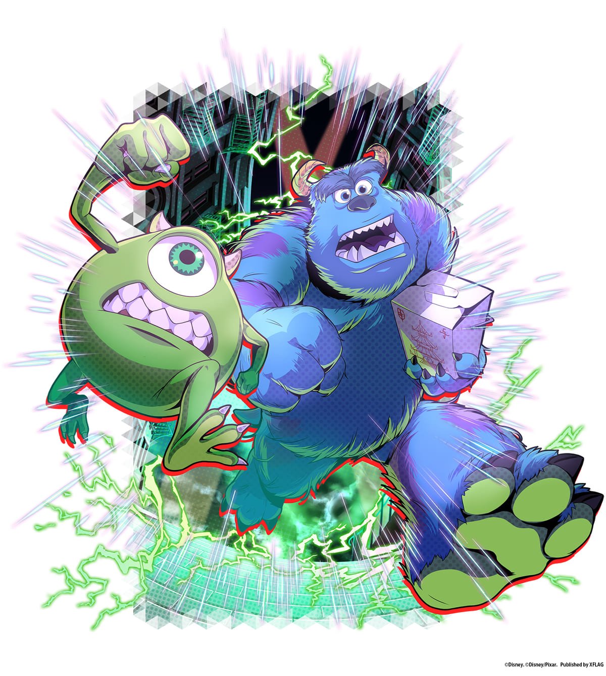 Monsters Inc March Openを開催 Xflag ディズニー スタースマッシュ ニコニコニュース