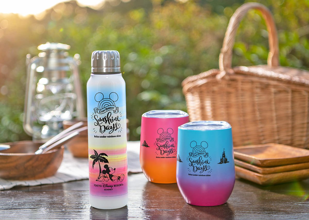グラデーションカラーがかわいい 東京ディズニーランド エンジョイアウトドア グッズ お土産 ニコニコニュース