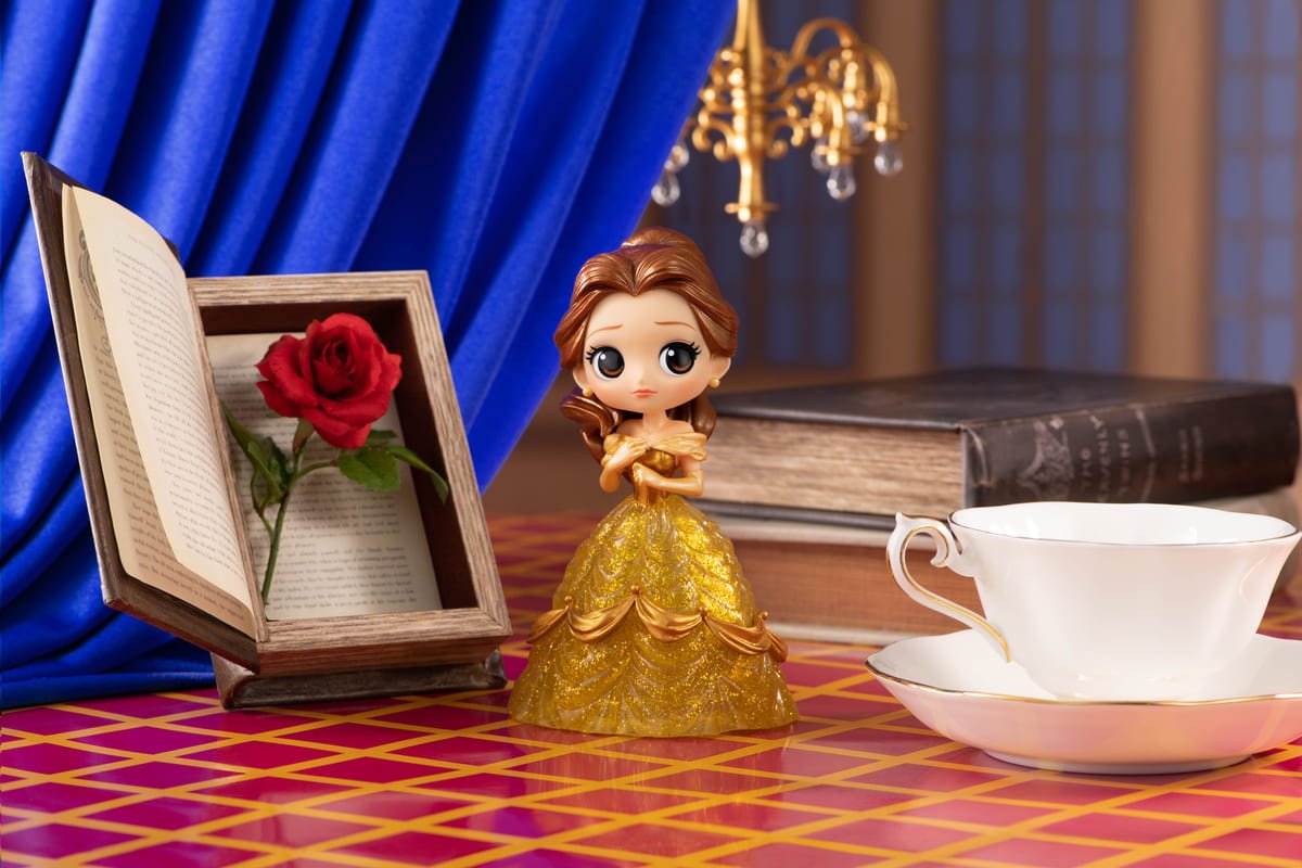 ベルのドレスがキラキラ輝く バンプレスト Q Posket Disney Characters Belle ニコニコニュース