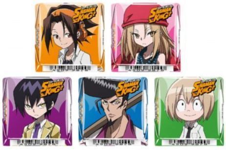 チロルチョコ シャーマンキング セブンイレブン限定発売 ふんばり温泉饅頭 をイメージ 葉 アンナ 道蓮 竜之介 ニコニコニュース