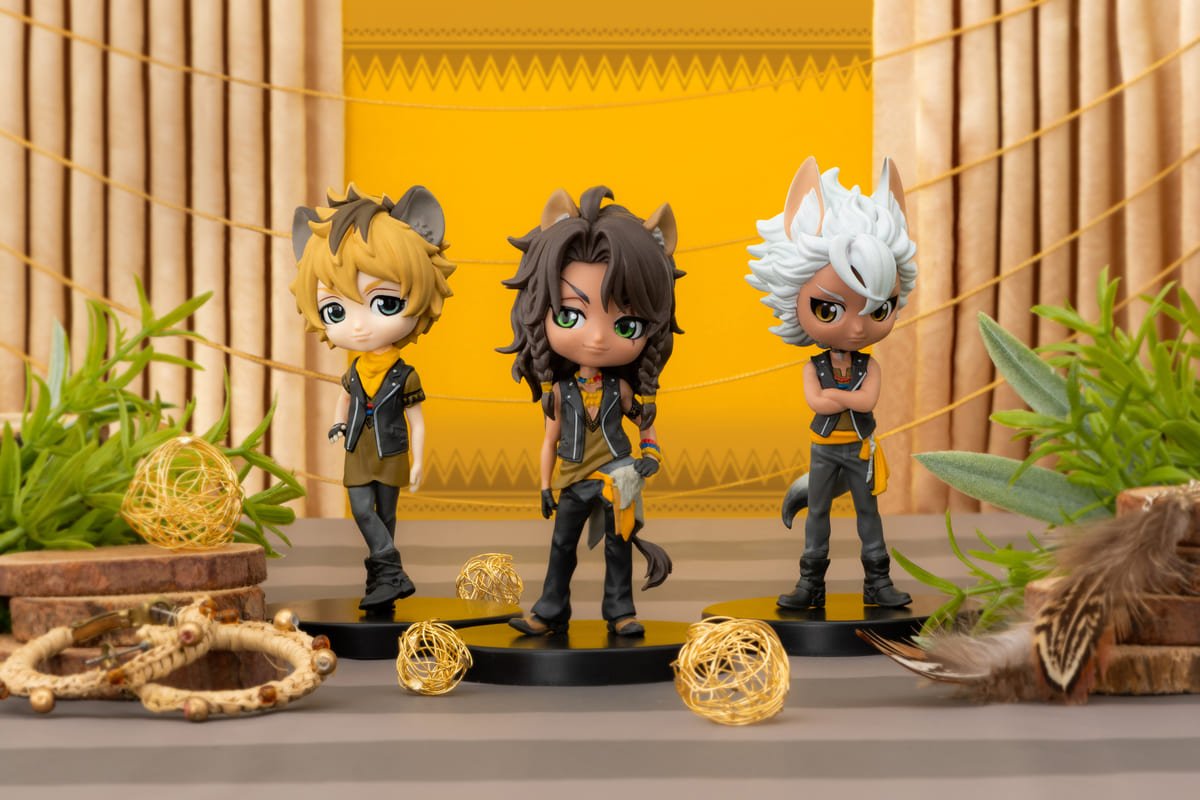 サバナクロー寮の3寮生がフィギュアで登場 バンプレスト ディズニー ツイステッドワンダーランド Q Posket ニコニコニュース