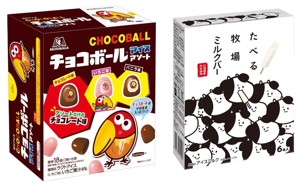 シェアして楽しい ファミリーマート チョコボールアイスアソート たべる牧場ミルクバー ニコニコニュース