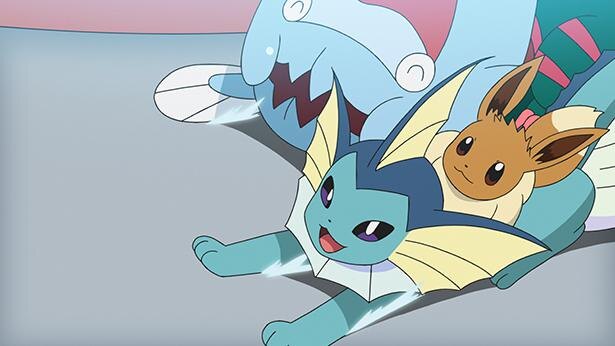 ポケットモンスター 第63話の先行カットが到着 憧れのシャワーズに会うために ニコニコニュース