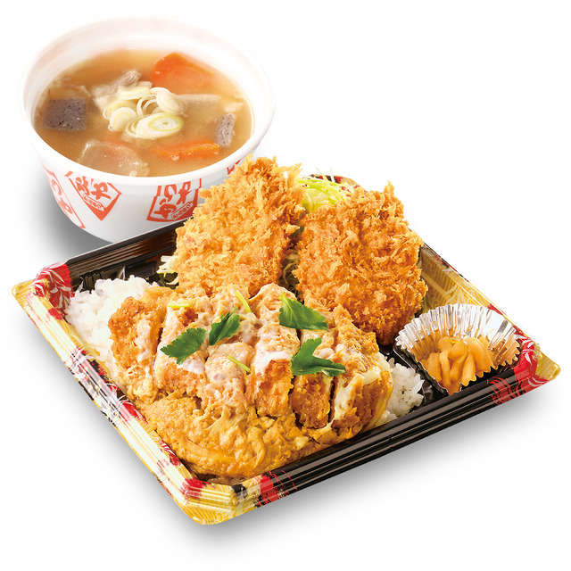 とん汁定食のご飯が カツ丼 に かつやの王道 ロースカツ定食 ニコニコニュース