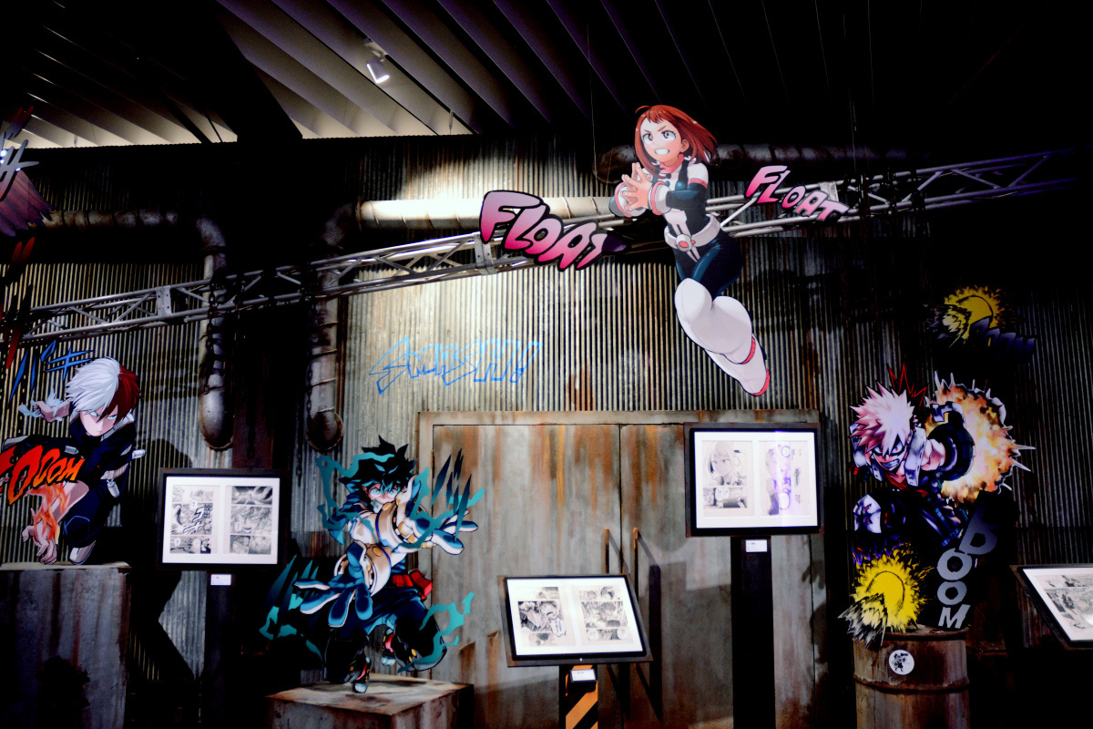 迫力の直筆原稿や堀越耕平氏描きおろしイラストが300枚以上展示 僕のヒーローアカデミア展 Drawing ニコニコニュース