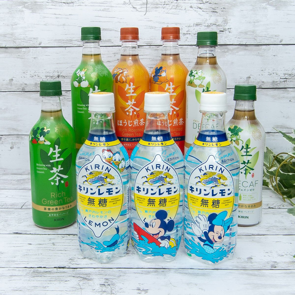 夏をテーマにしたミッキー フレンズ柄も キリンビバレッジ ディズニーデザイン ペットボトル飲料 ニコニコニュース