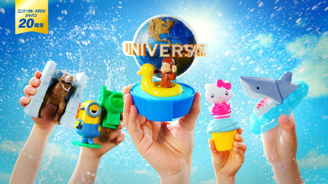マクドナルド ハッピーセットが Usj と初コラボ ミニオンやハローキティのおもちゃで学べるよ ニコニコニュース