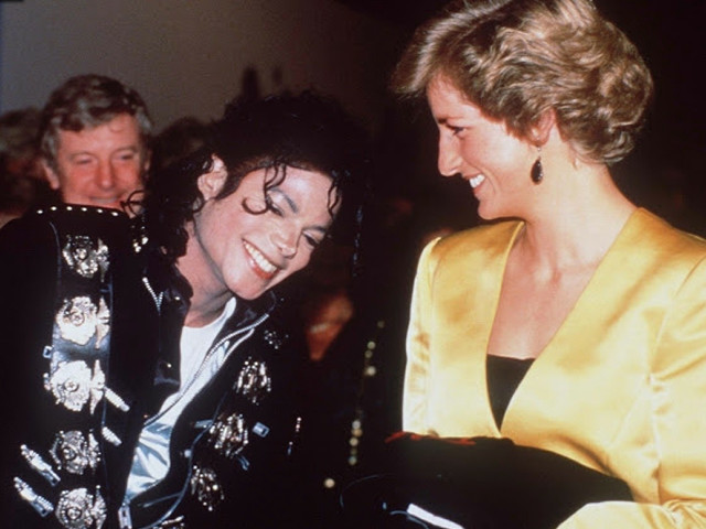 屈託のない笑顔が涙を誘う マイケル ジャクソンとダイアナ妃がたった一度だけ巡り合った日の写真 ニコニコニュース
