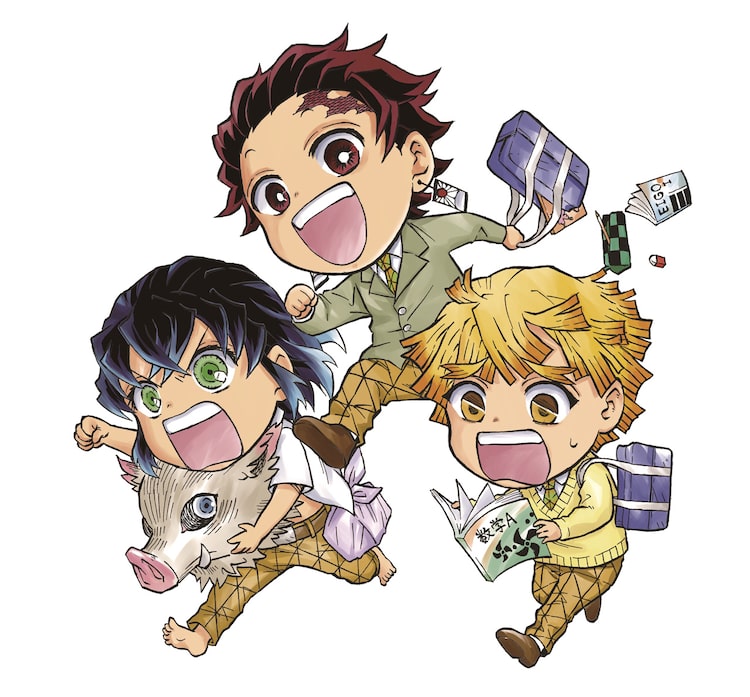 最強ジャンプのリニューアル号で キメツ学園物語 の世界観元に描く新連載 ニコニコニュース