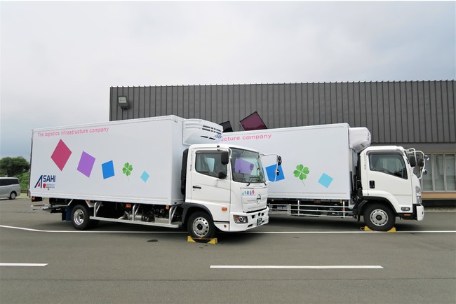 アサヒロジスティクス埼玉県内初導入 女性専用車両 クローバー 第３弾が狭山チルド物流センターに誕生 ニコニコニュース