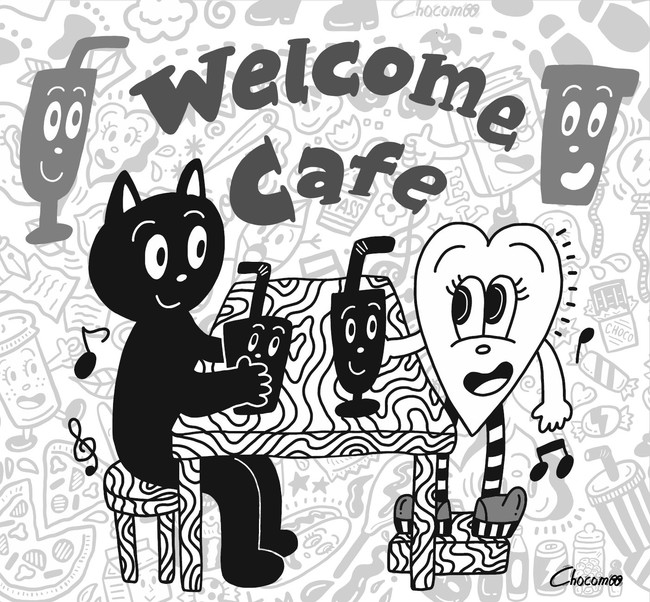 ロフト イラストレーターchocomoo チョコムー さん初のコラボカフェ Welcome Cafe ニコニコニュース