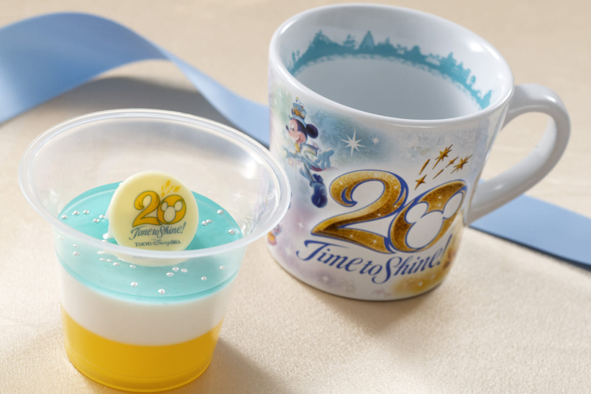 スーベニアカップ付き 東京ディズニーシー周年 タイム トゥ シャイン パイナップルゼリー ヨーグルトムース ニコニコニュース