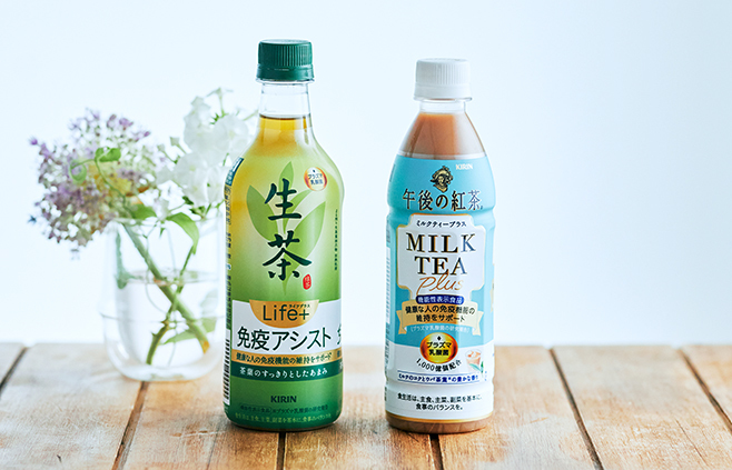 機能性表示食品「キリン午後の紅茶ミルクティープラス」「キリン生茶ライフプラス免疫アシスト」発売、「プラズマ乳酸菌」入り | ニコニコニュース