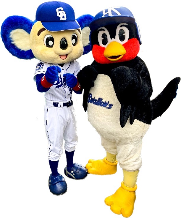 ドアラとつば九郎が 短時間3本勝負 9月にマスコット交流イベントを開催 ニコニコニュース