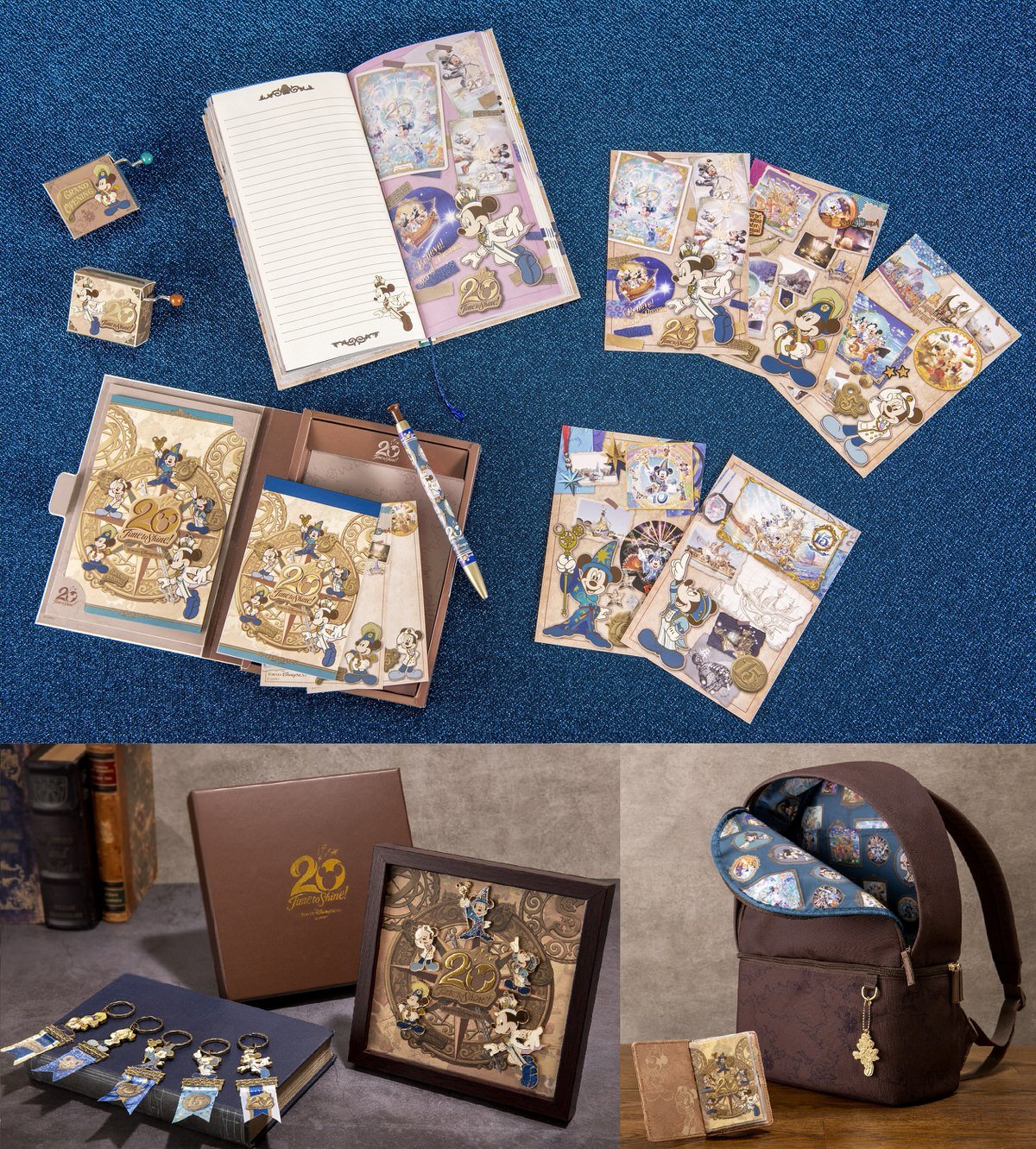 年間の思い出をいっぱい詰め込んだグッズ 東京ディズニーシー周年 タイム トゥ シャイン スペシャルグッズ ニコニコニュース